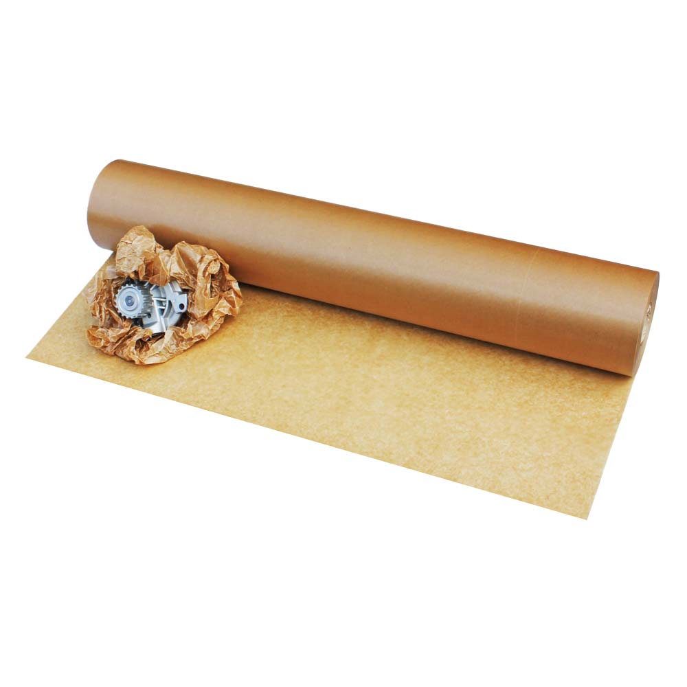 Waxed Kraft Paper Roll 900mm x 100m 55gsm Datec Packaging Ltd